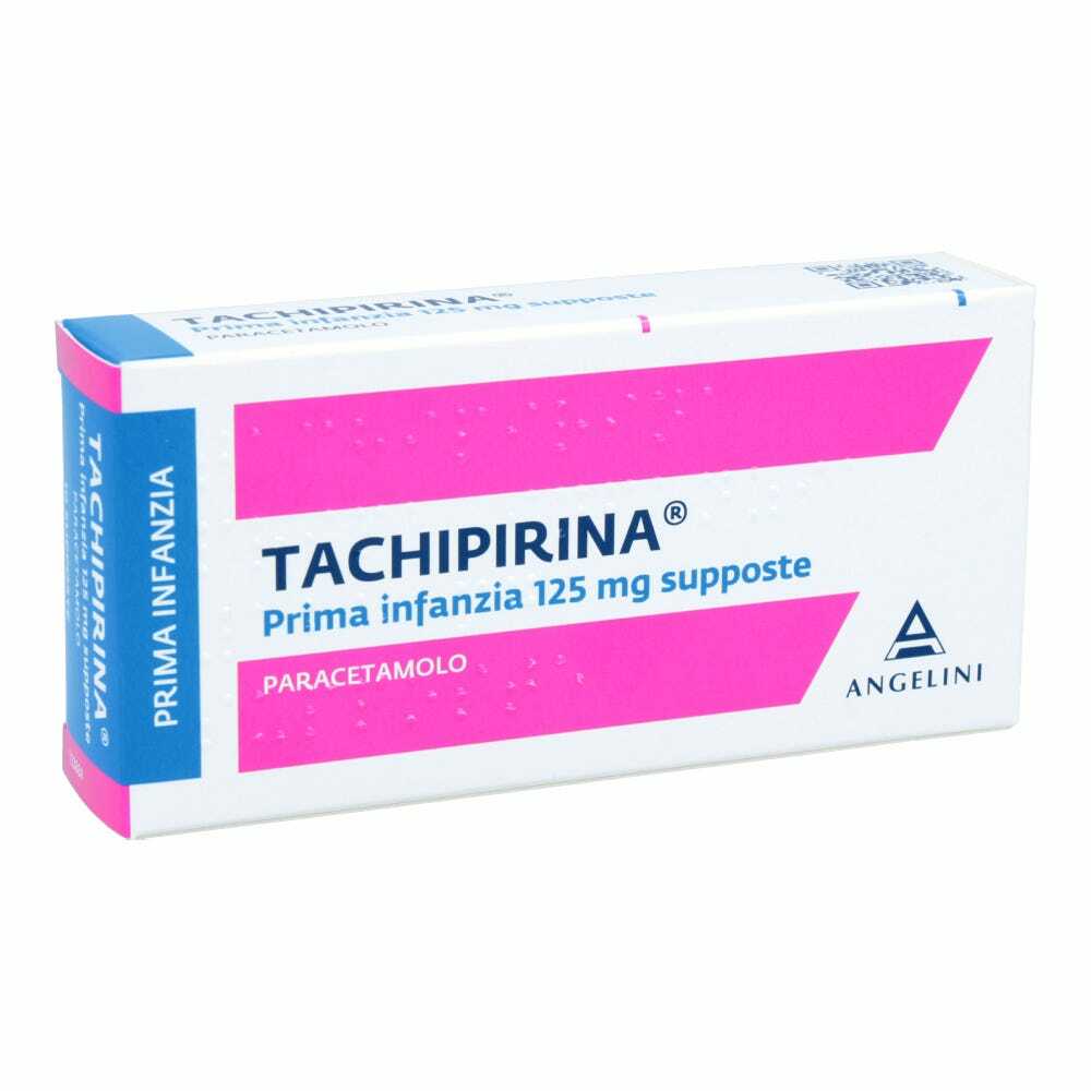 TACHIPIRINA*PRIMA INFANZIA 10 supp 125 mg