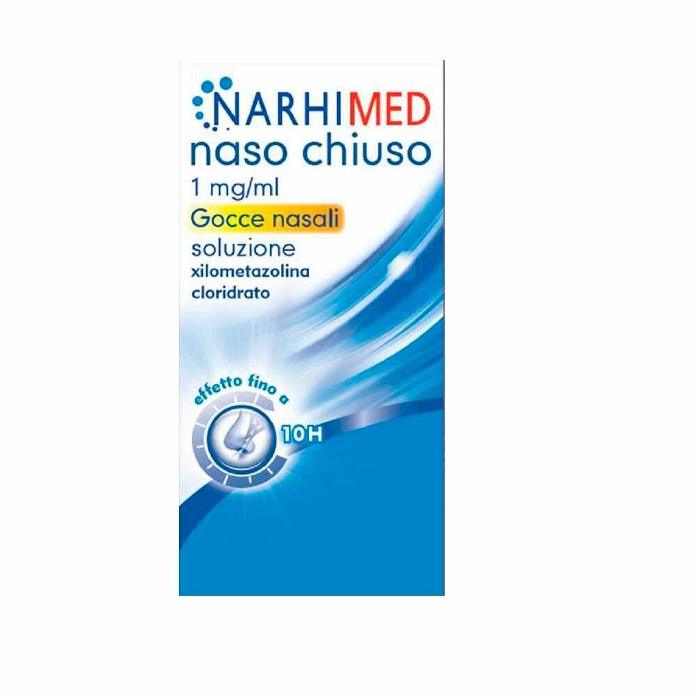 NARHIMED NASO CHIUSO*gtt nasali 10 ml 1 mg/ml