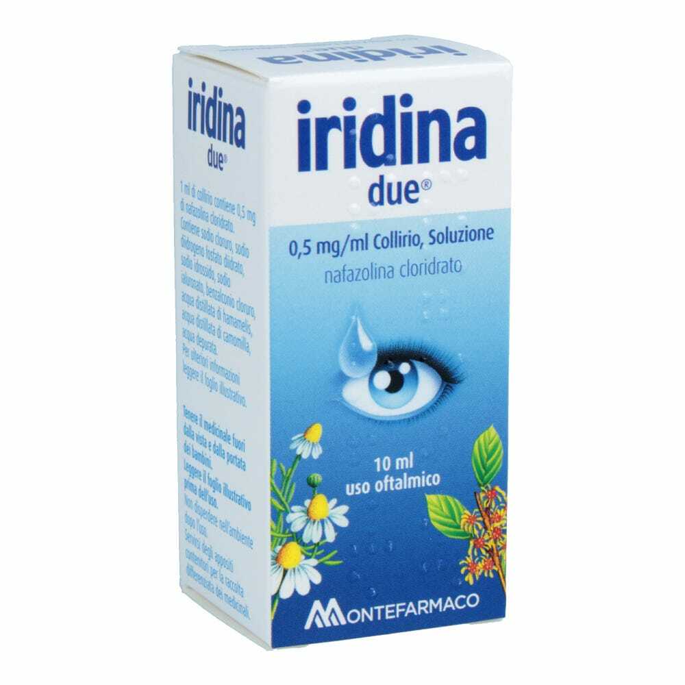 IRIDINA DUE*collirio 10 ml 0,5 mg/ml