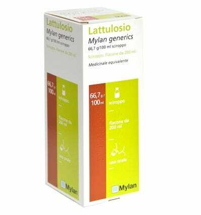 LATTULOSIO (MYLAN GENERICS)*scir 200 ml 66,7 g/100 ml flacone con bicchiere dosatore