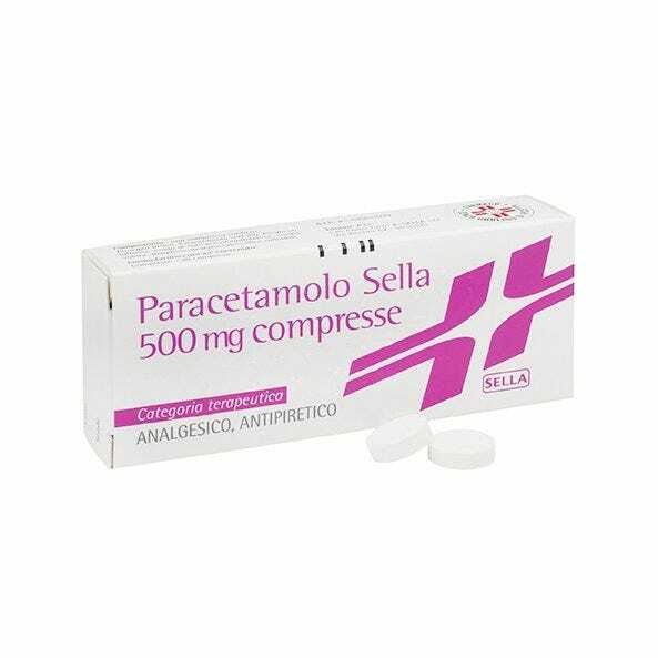 PARACETAMOLO (SELLA)*30 cpr 500 mg