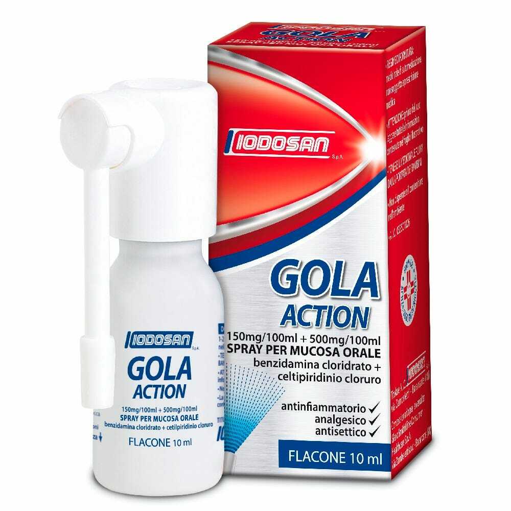 GOLA ACTION*spray mucosa orale 0,15% + 0,5%