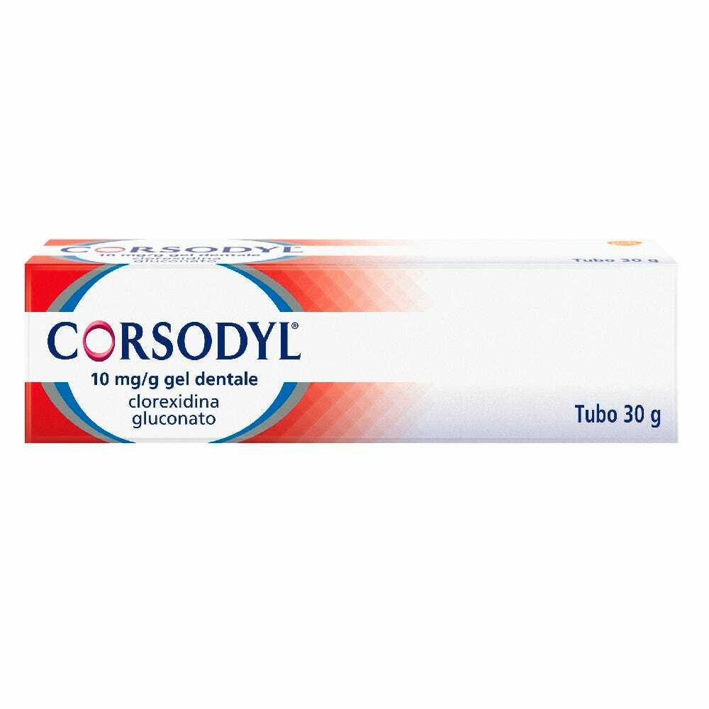 CORSODYL*gel dentale tubo 30 g 1 g/100 g