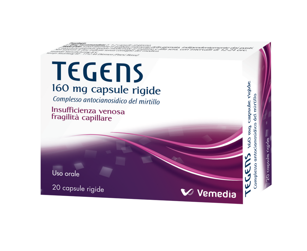 TEGENS*20 cps 160 mg