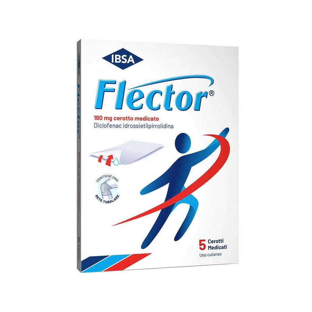 FLECTOR*5 cerotti medicati 180 mg