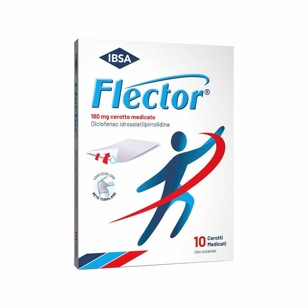 FLECTOR*10 cerotti medicati 180 mg