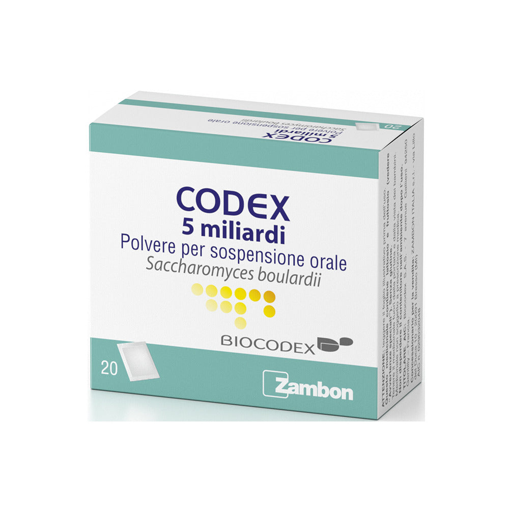 CODEX*20 bust polv orale 5 mld 250 mg