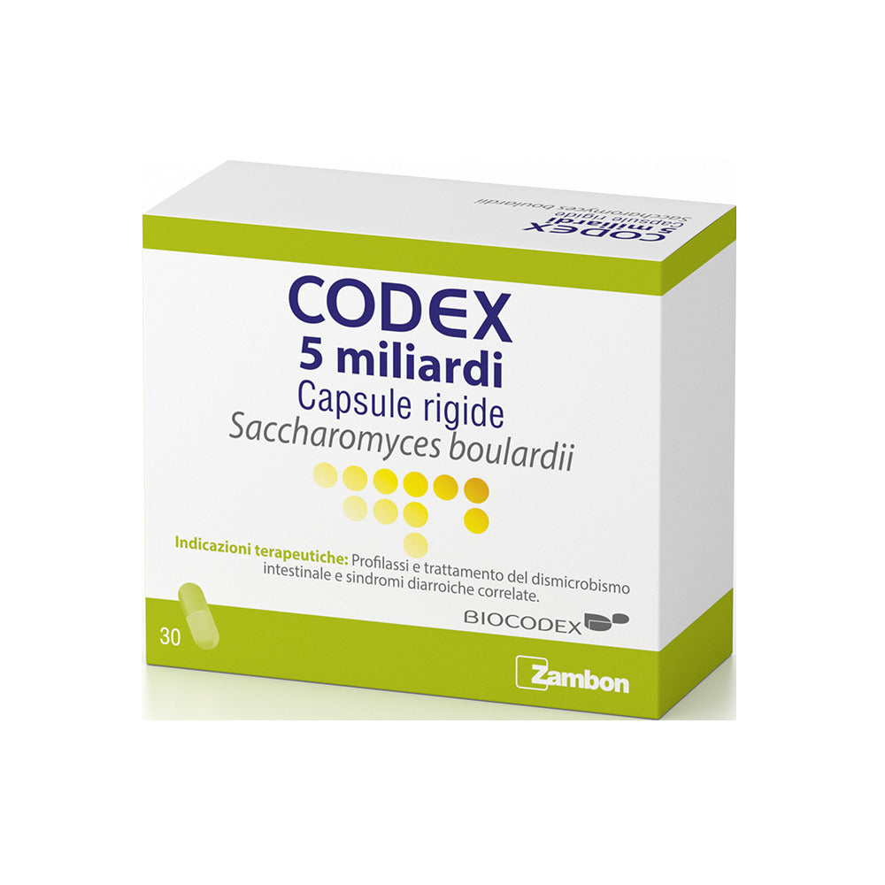 CODEX*30 cps 5 mld 250 mg