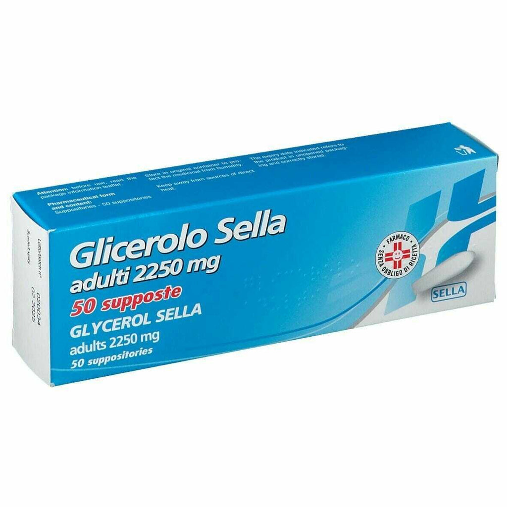 GLICEROLO (SELLA)*AD 50 supp 2.250 mg