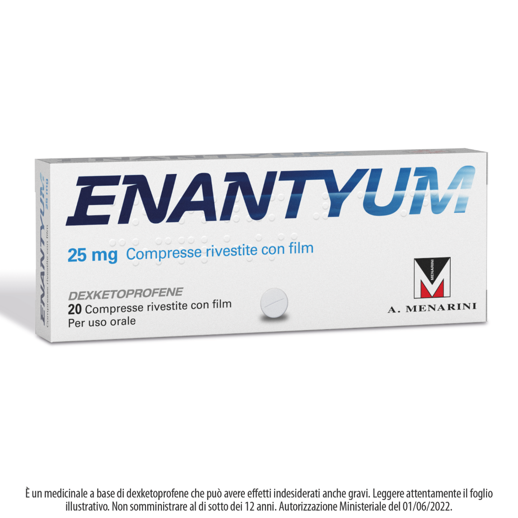ENANTYUM*20 cpr riv 25 mg