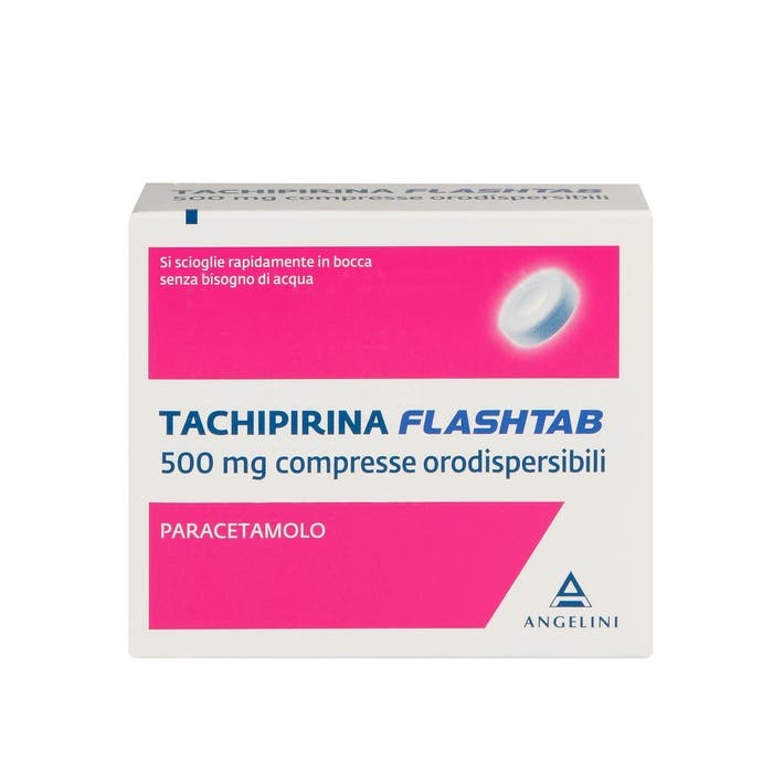 TACHIPIRINA FLASHTAB*16 cpr orodispers 500 mg