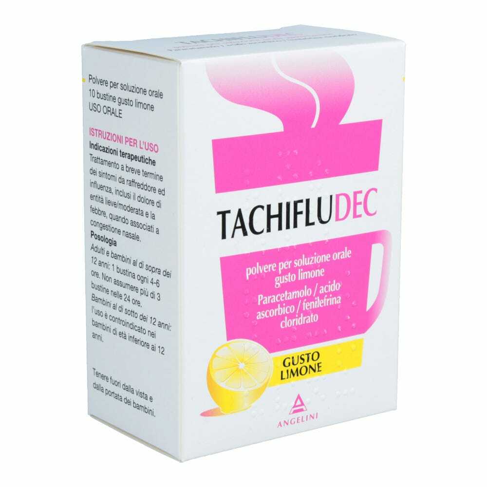 TACHIFLUDEC*orale polv 10 bust limone