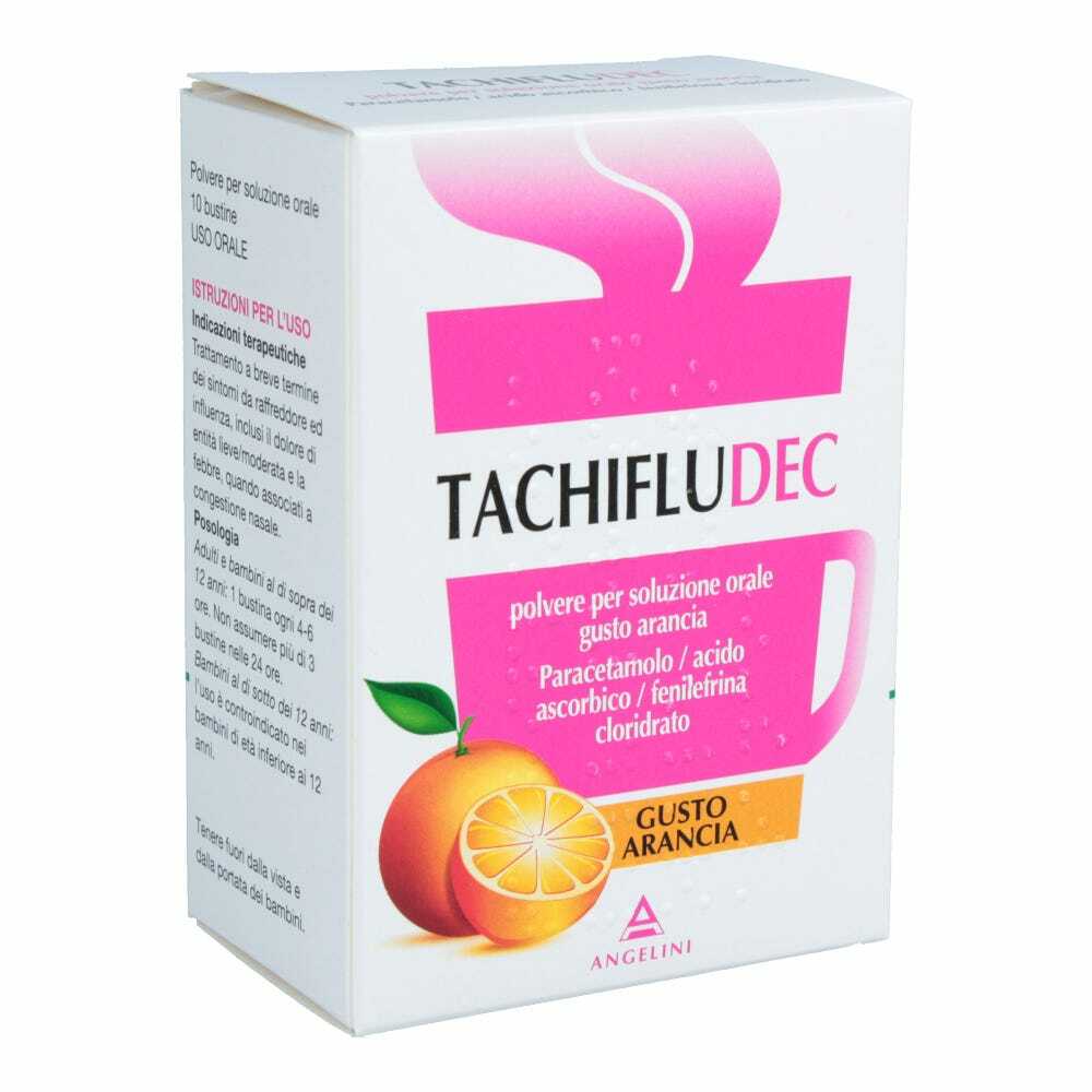 TACHIFLUDEC*orale polv 10 bust arancia