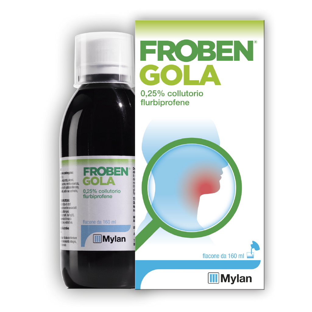 FROBEN GOLA*collutorio 160 ml 0,25%