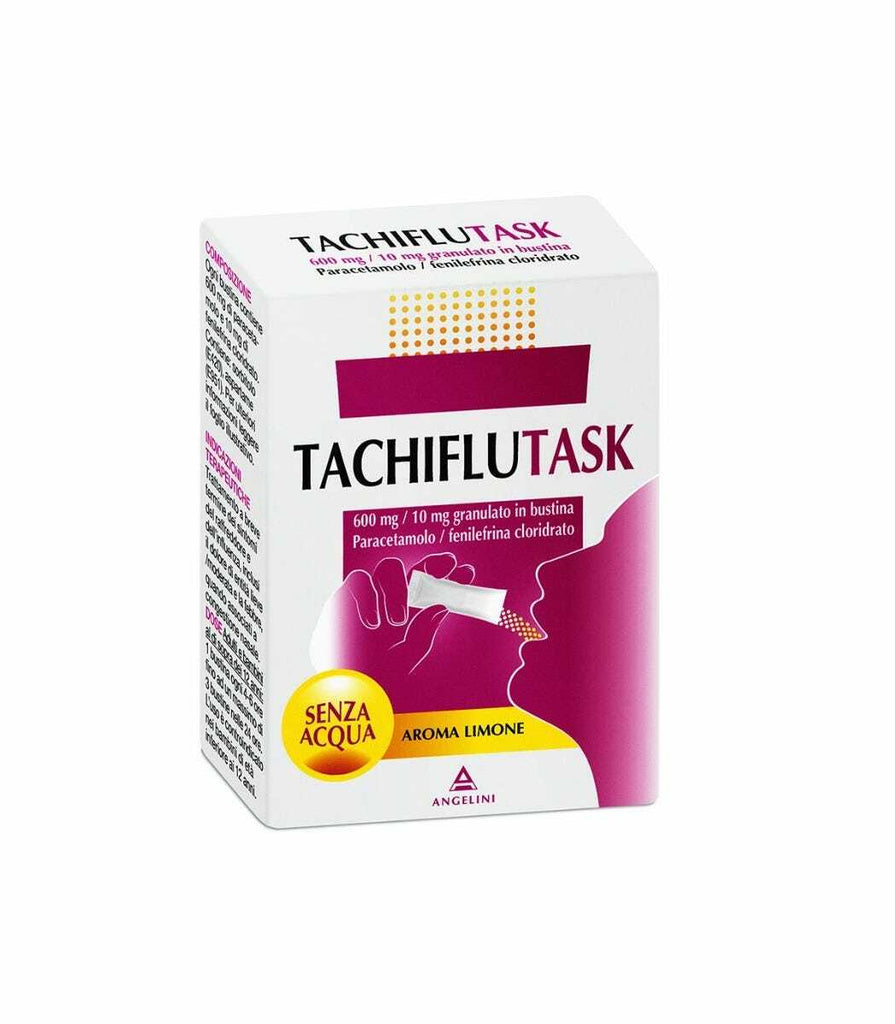 TACHIFLUTASK*orale grat 10 bust 600 mg + 10 mg