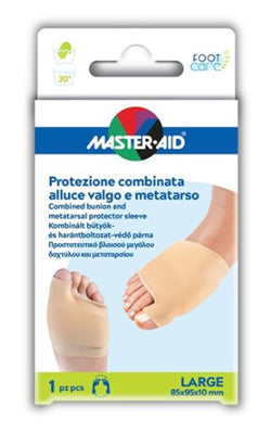 PROTEZIONE MASTER-AID FOOTCARE PER ALLUCE VALGO E METATARSOLARGE 1 PEZZO D8