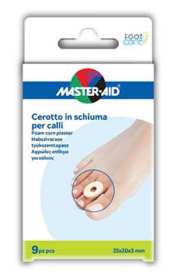 CEROTTO CALLI MASTER-AID FOOTCARE IN SCHIUMA PU 3 MM 9 PEZZIB9