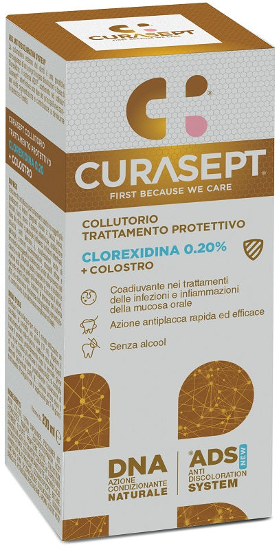 CURASEPT COLLUTORIO ADS DNA TRATTAMENTO PROTETTIVO 200 ML