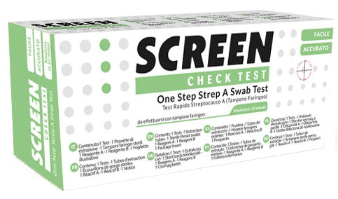 STREP A ANTIGEN HOME TEST DETERMINAZIONE QUALITATIVA ANTIGENI STREPTOCOCCO A DA TAMPONE FARINGEO