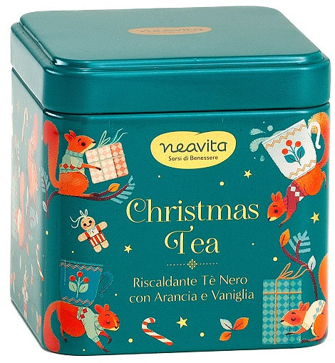 NEAVITA MELANGE CHRISTMAS TEA FILTROSCRIGNO IN BARATTOLINO VERDE DI NATALE