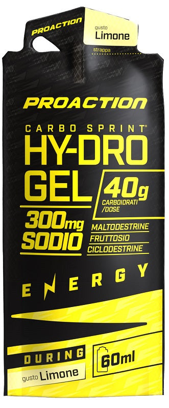 PROACTION CARBO SPRINT HYDRO GEL LIMONE 60 ML