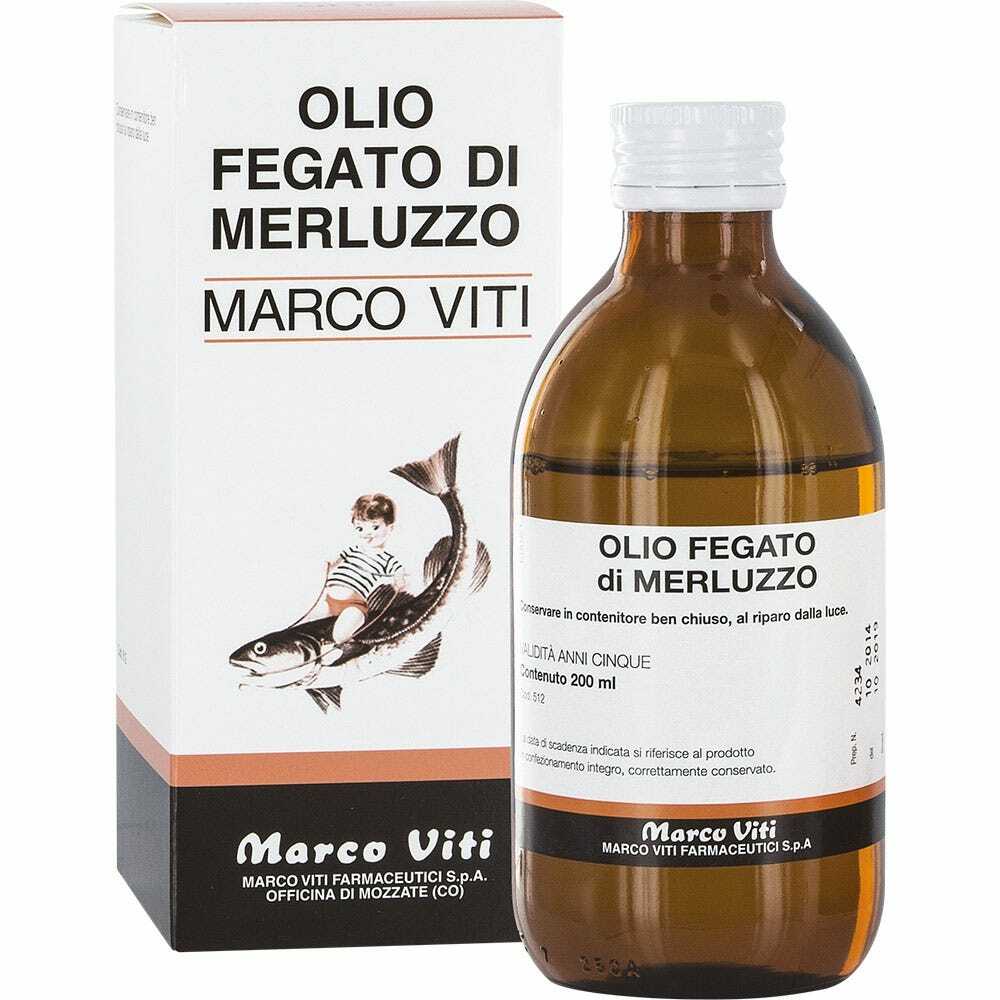 OLIO DI FEGATO DI MERLUZZO 200 ML