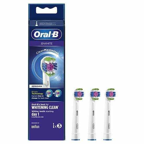 ORALB POWER REFILL EB18-3 3D WHITE 3 PEZZI