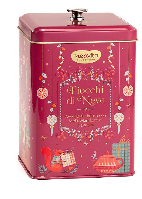 NEAVITA INFUSO FIOCCHI DI NEVE FILTROSCRIGNO IN BISCOTTIERANATALE 15 FILTRI DA 3,5 G