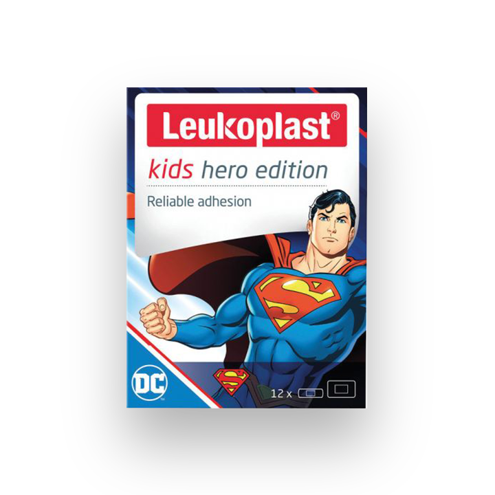 LEUKOPLAST KIDS HERO EDITION CEROTTI PER BAMBINI ASSORTITI 12 PEZZI